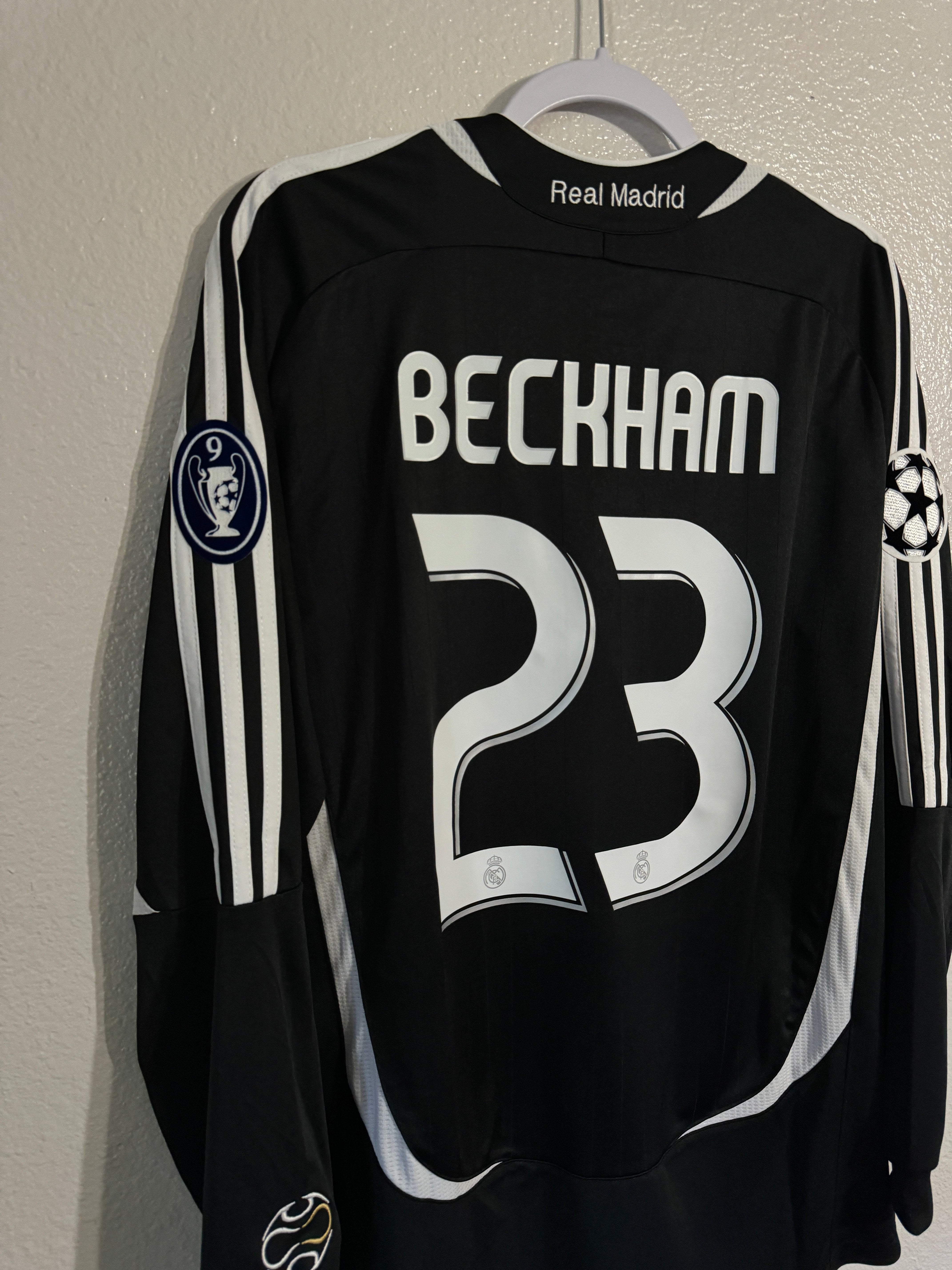 SPANISH LA LIGA REAL MADRID 2003-2004 CHAMPION BECKHAM