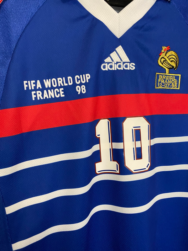 Zidane 98 world cup shirt shop