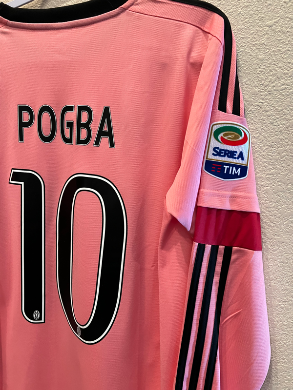 Juventus No6 Pogba Home Long Sleeves Jersey