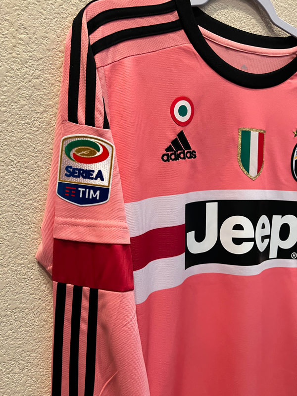 Juventus No6 Pogba Home Long Sleeves Jersey