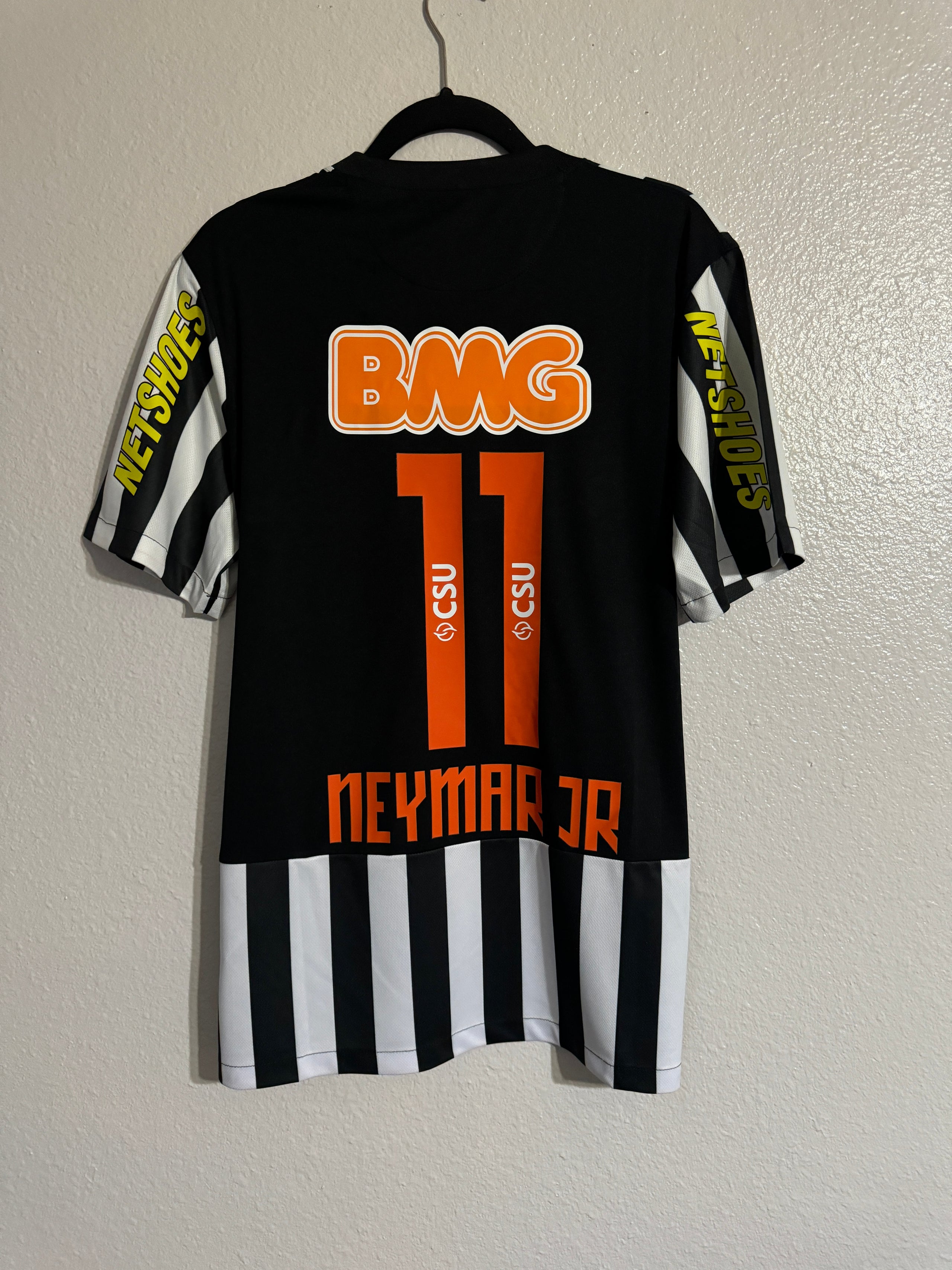 Santos FC 2011 2012 Neymar away jersey 210VintageSoccerJerseys