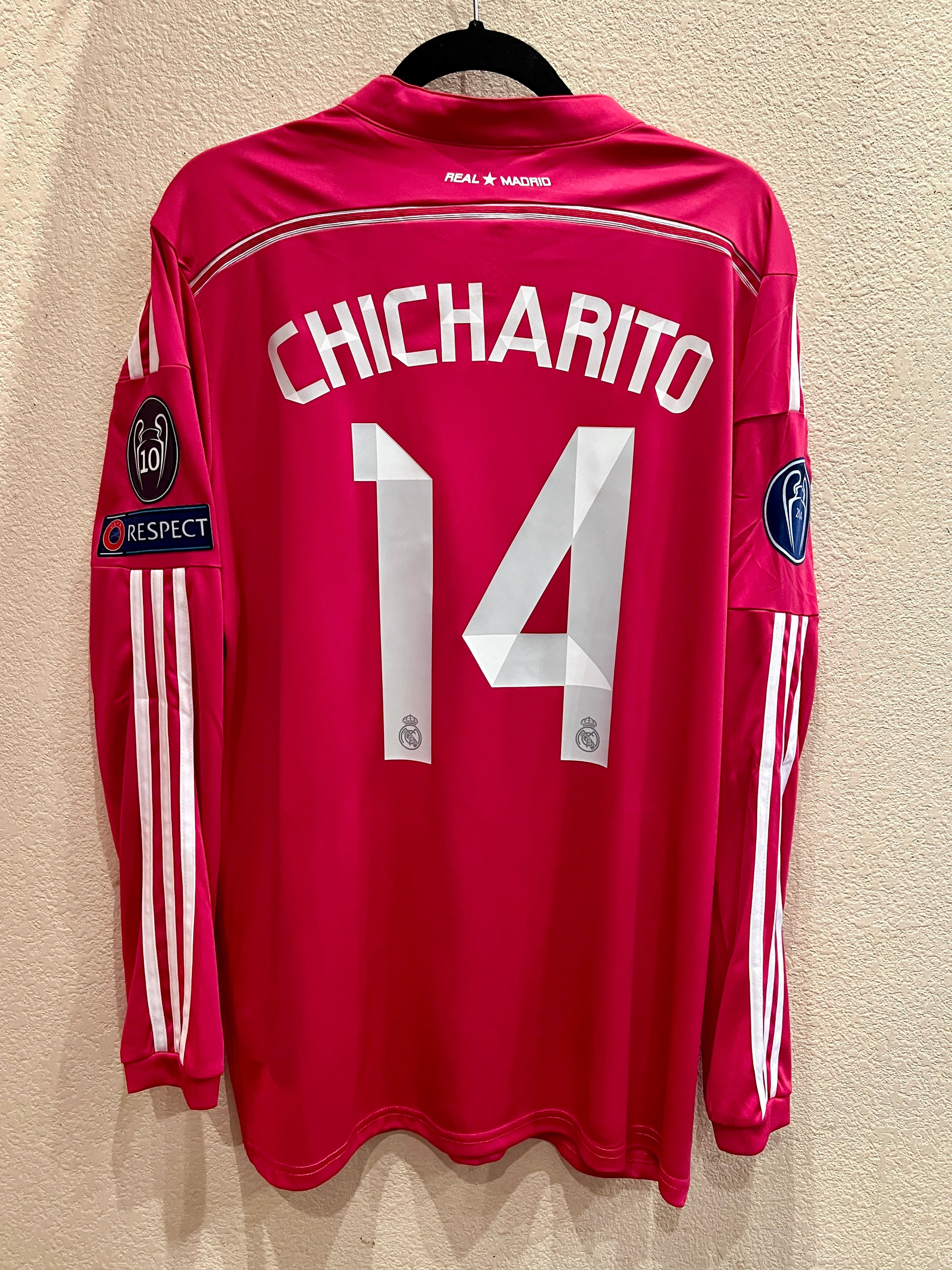 REAL MADRID CHICHARITO 2014-2015 ORIGINAL THIRD JERSEY Size M – TIFFOZI  APPAREL