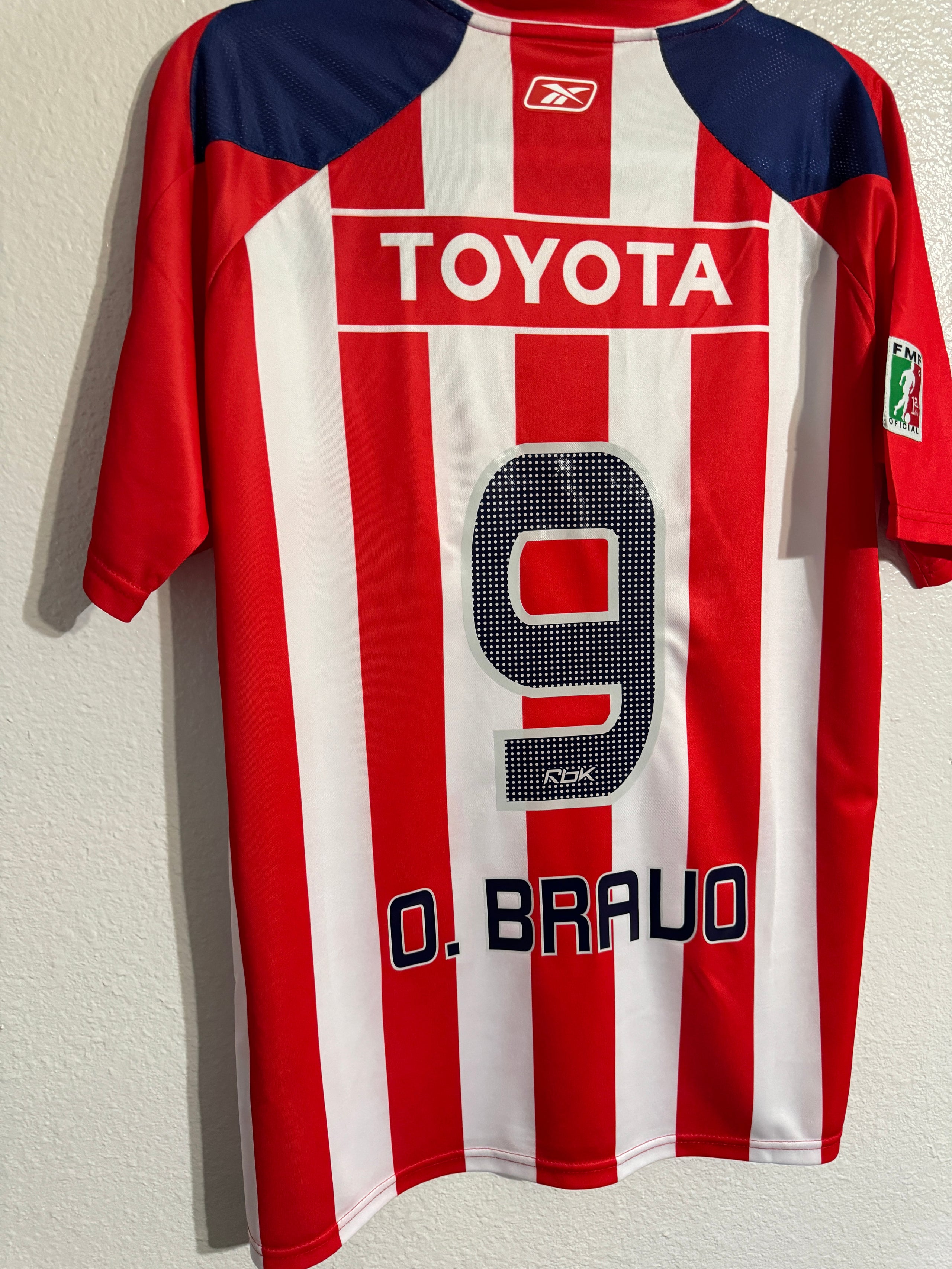 Chivas 2006 2007 Omar Bravo home jersey 210VintageSoccerJerseys