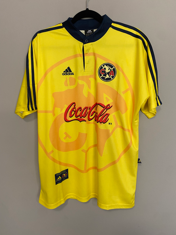 Club America 1998 Cuauhtemoc Blanco home jersey 210VintageSoccerJerseys